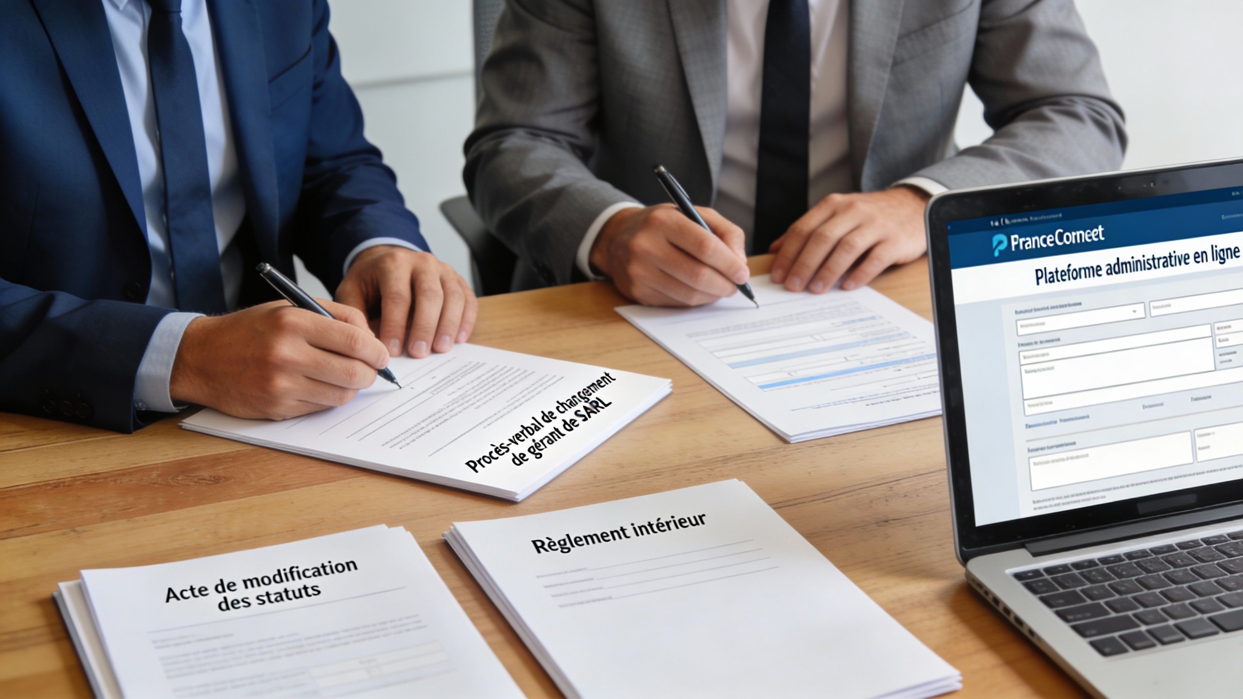 Changer le gérant d’une SARL