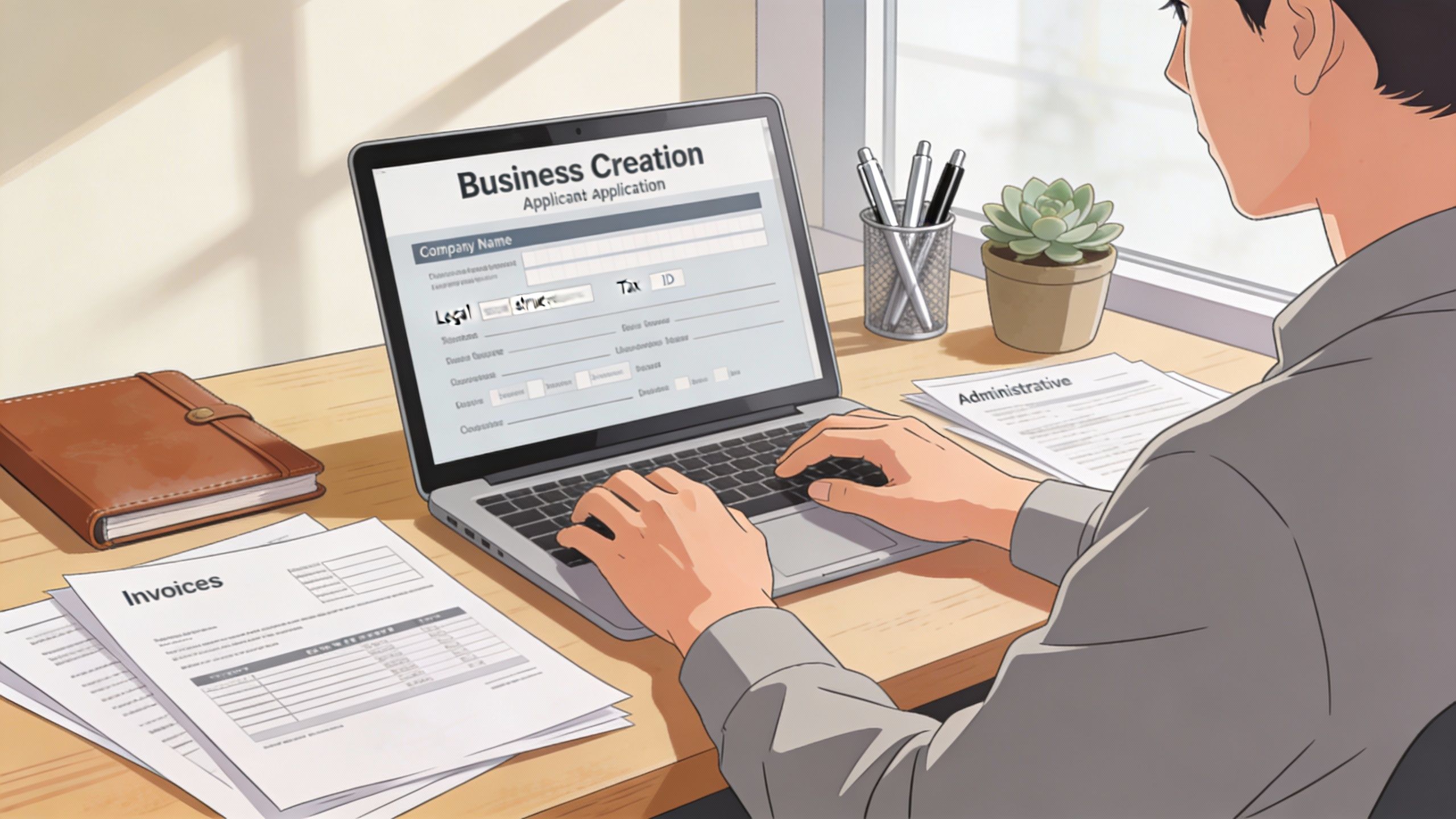 Frais de création d’entreprise selon le statut