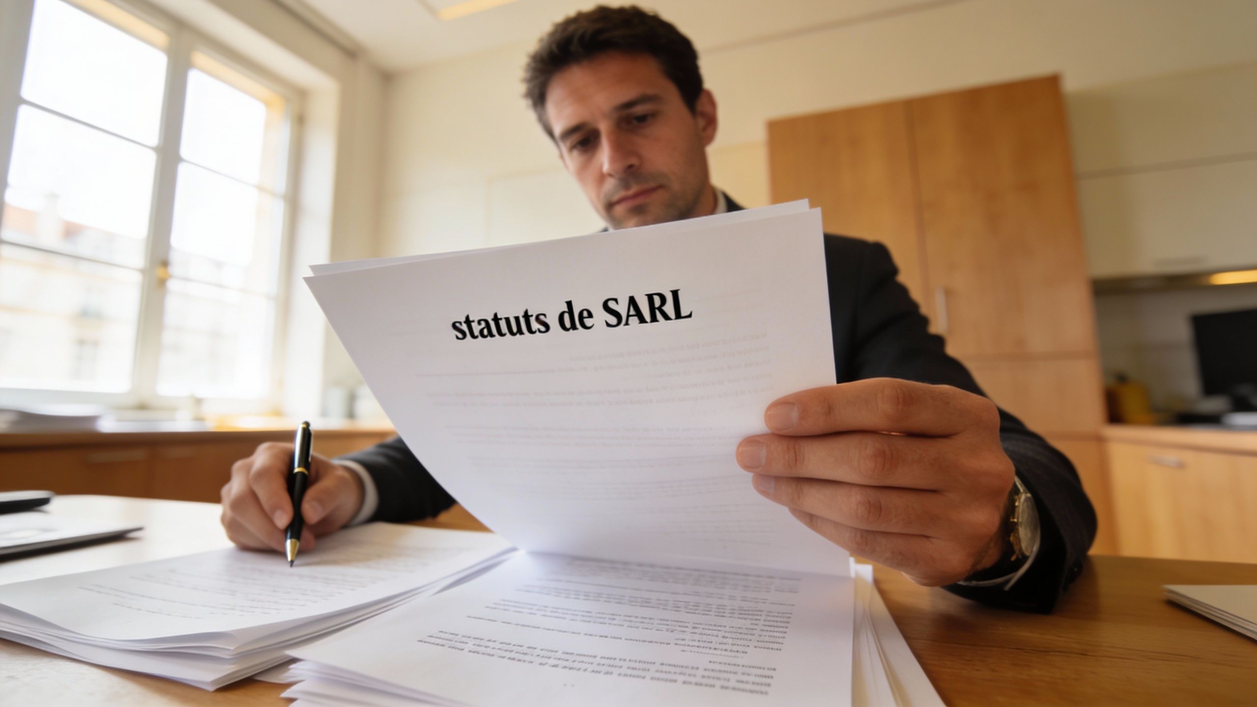 Rédaction des statuts de SARL